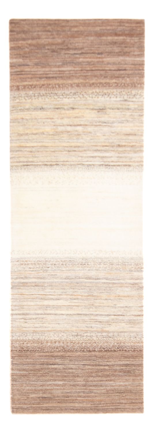 Alfombra de pasillo Alfombra Gabbeh - Persa - 241 x 79 cm - natural