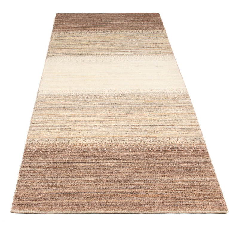 Alfombra de pasillo Alfombra Gabbeh - Persa - 241 x 79 cm - natural