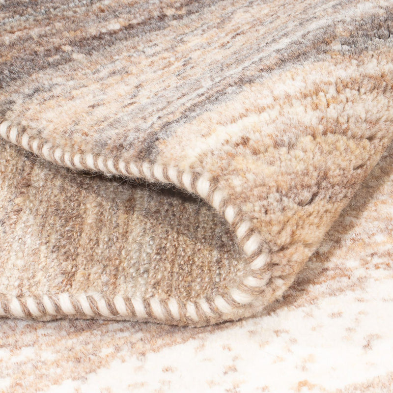 Alfombra de pasillo Alfombra Gabbeh - Persa - 340 x 85 cm - natural