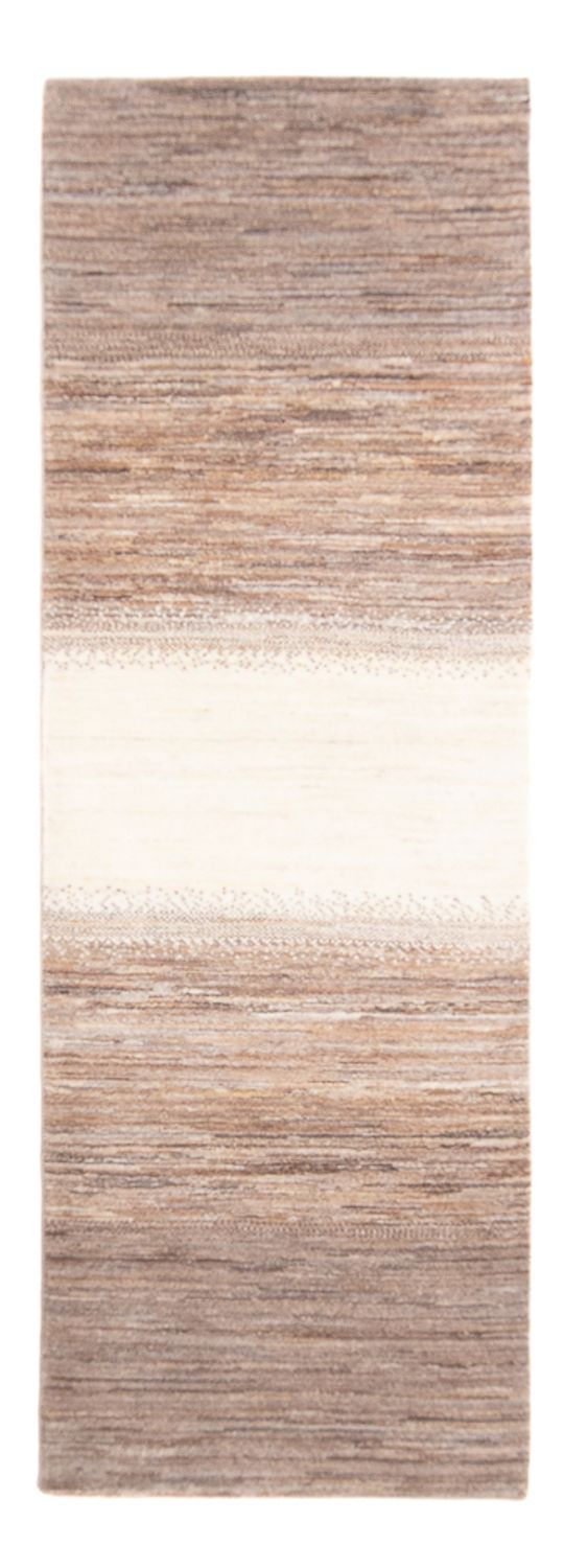 Alfombra de pasillo Alfombra Gabbeh - Persa - 247 x 87 cm - natural