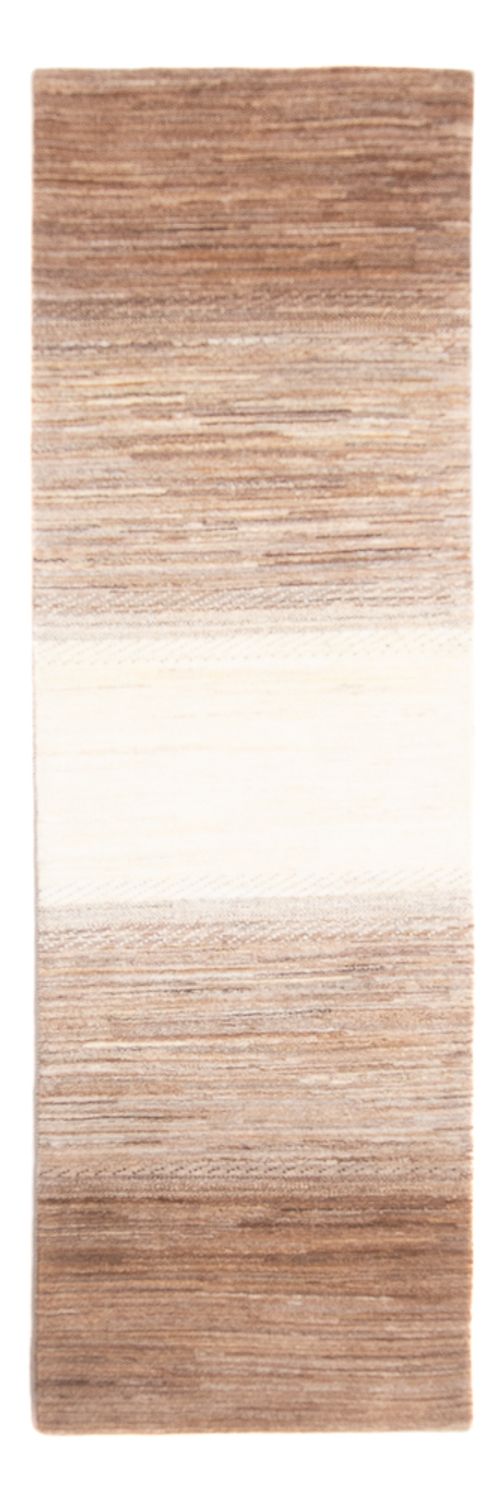 Alfombra de pasillo Alfombra Gabbeh - Persa - 278 x 83 cm - natural