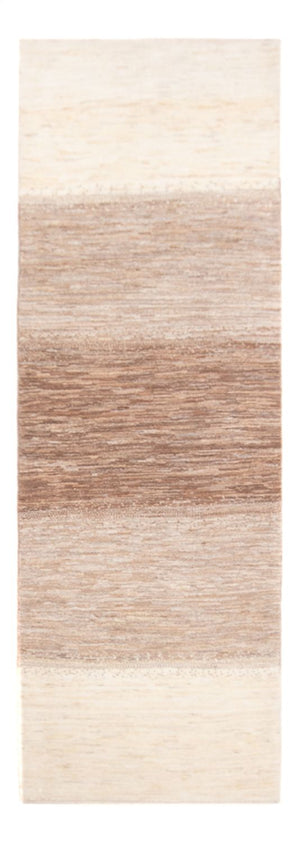 Alfombra de pasillo Alfombra Gabbeh - Persa - 268 x 85 cm - natural