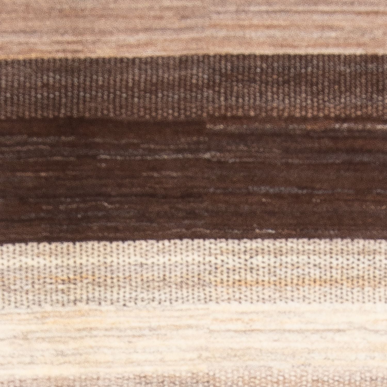 Alfombra de pasillo Alfombra Gabbeh - Persa - 346 x 110 cm - natural