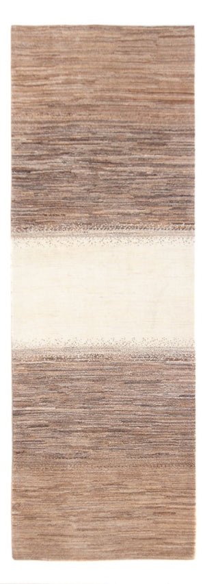 Alfombra de pasillo Alfombra Gabbeh - Persa - 325 x 106 cm - natural