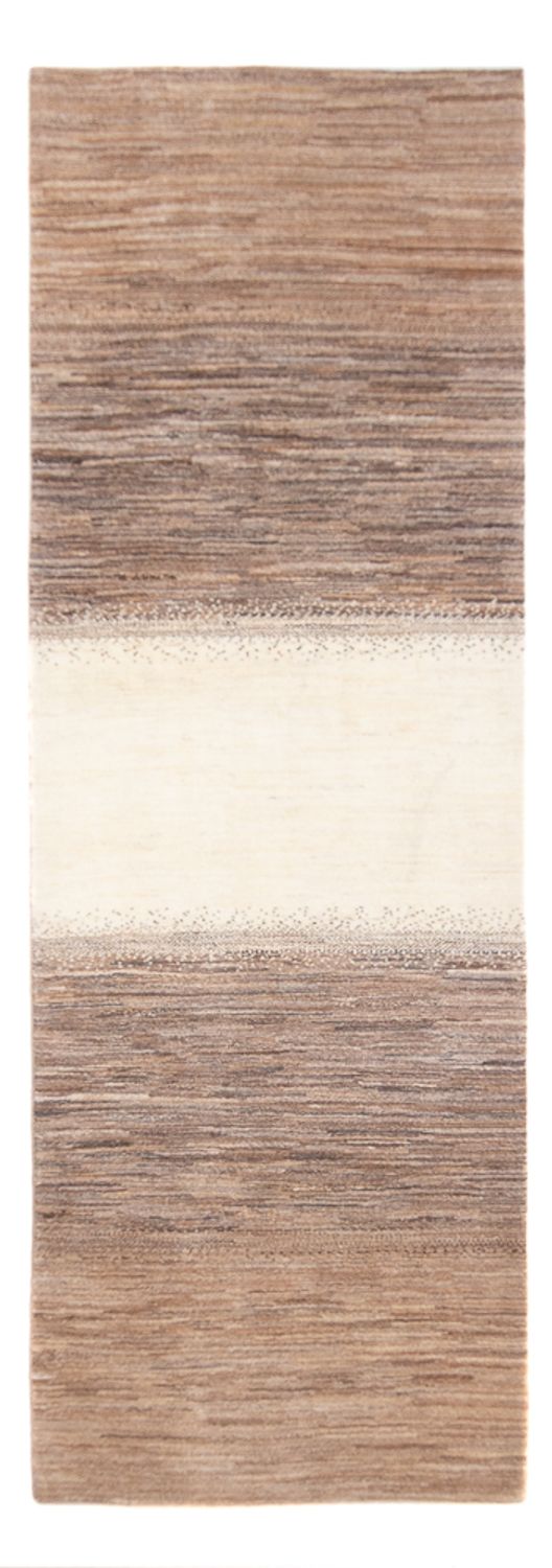 Alfombra de pasillo Alfombra Gabbeh - Persa - 325 x 106 cm - natural