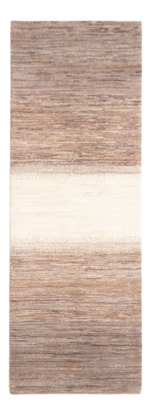Alfombra de pasillo Alfombra Gabbeh - Persa - 245 x 89 cm - natural