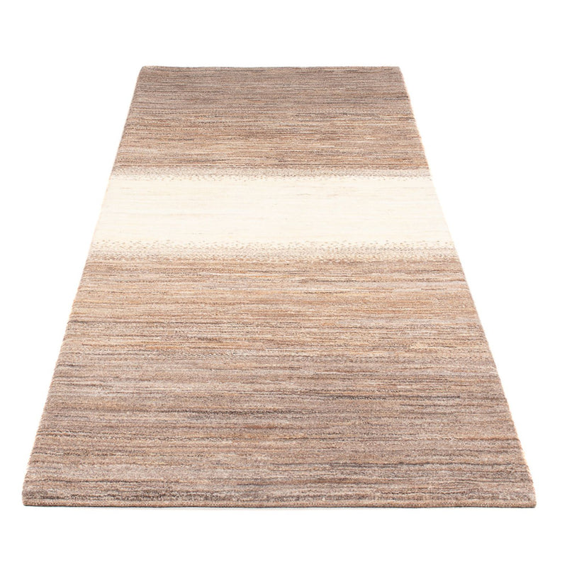 Alfombra de pasillo Alfombra Gabbeh - Persa - 245 x 89 cm - natural