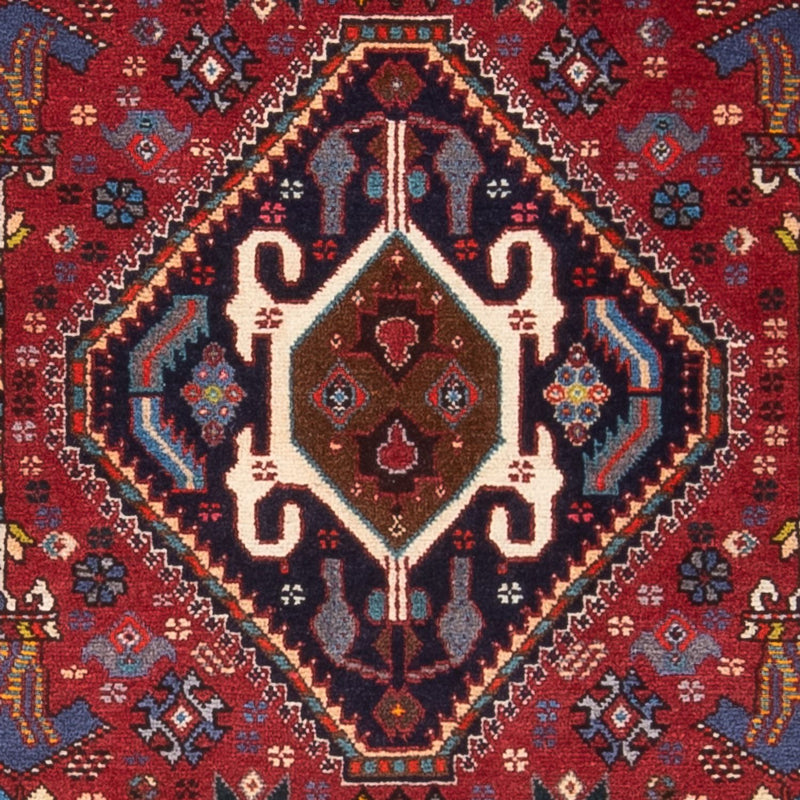 Alfombra de pasillo Alfombra persa - Nómada - 155 x 70 cm - rojo