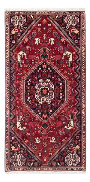 Alfombra de pasillo Alfombra persa - Nómada - 164 x 73 cm - rojo