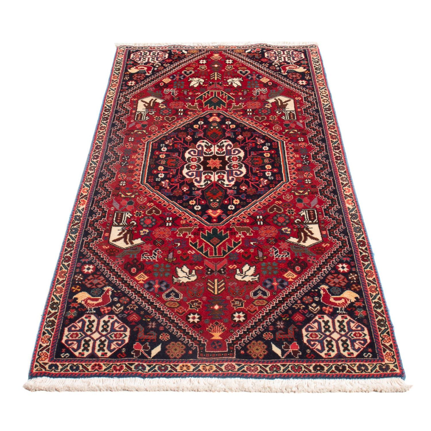 Alfombra de pasillo Alfombra persa - Nómada - 164 x 73 cm - rojo