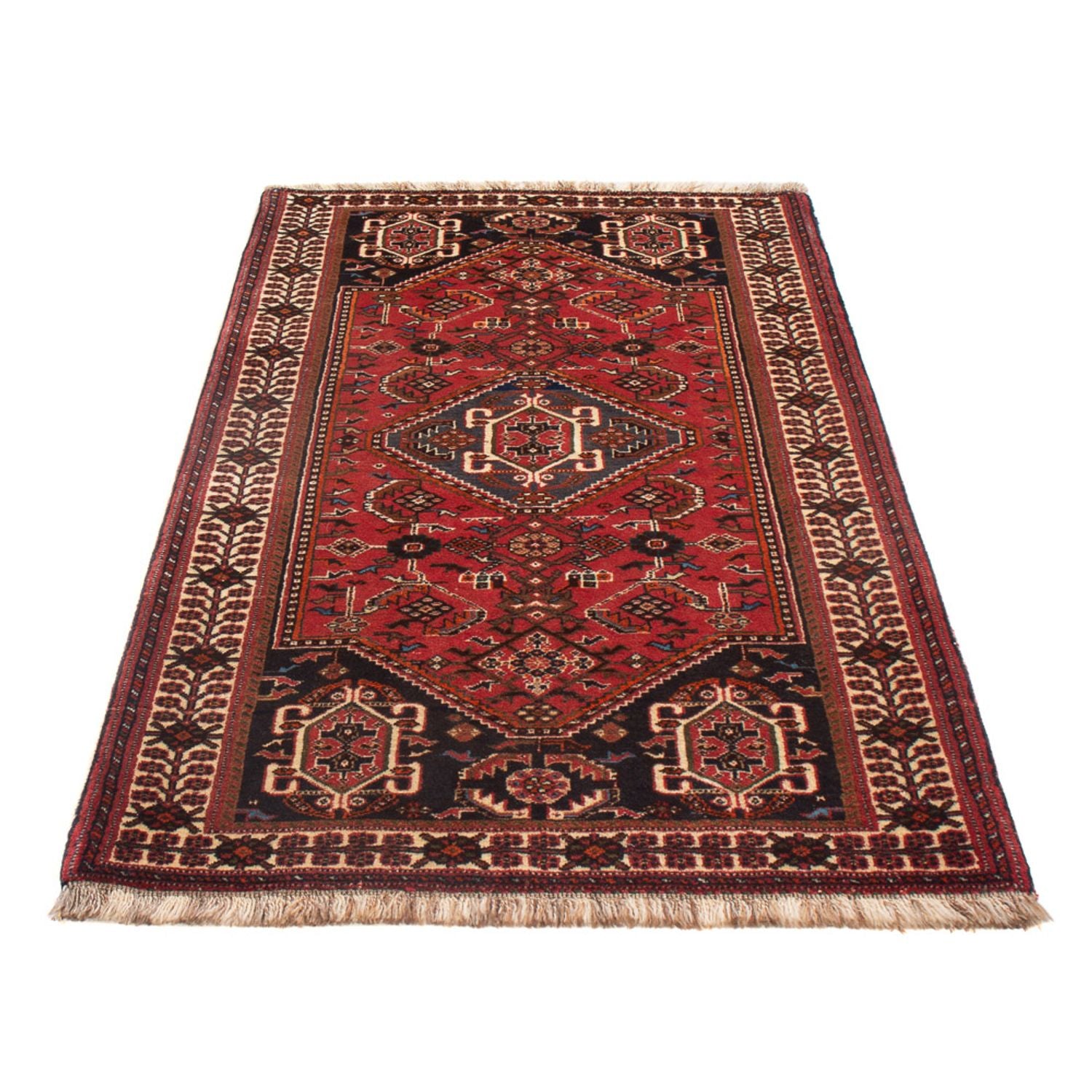 Alfombra persa - Nómada - 150 x 80 cm - rojo