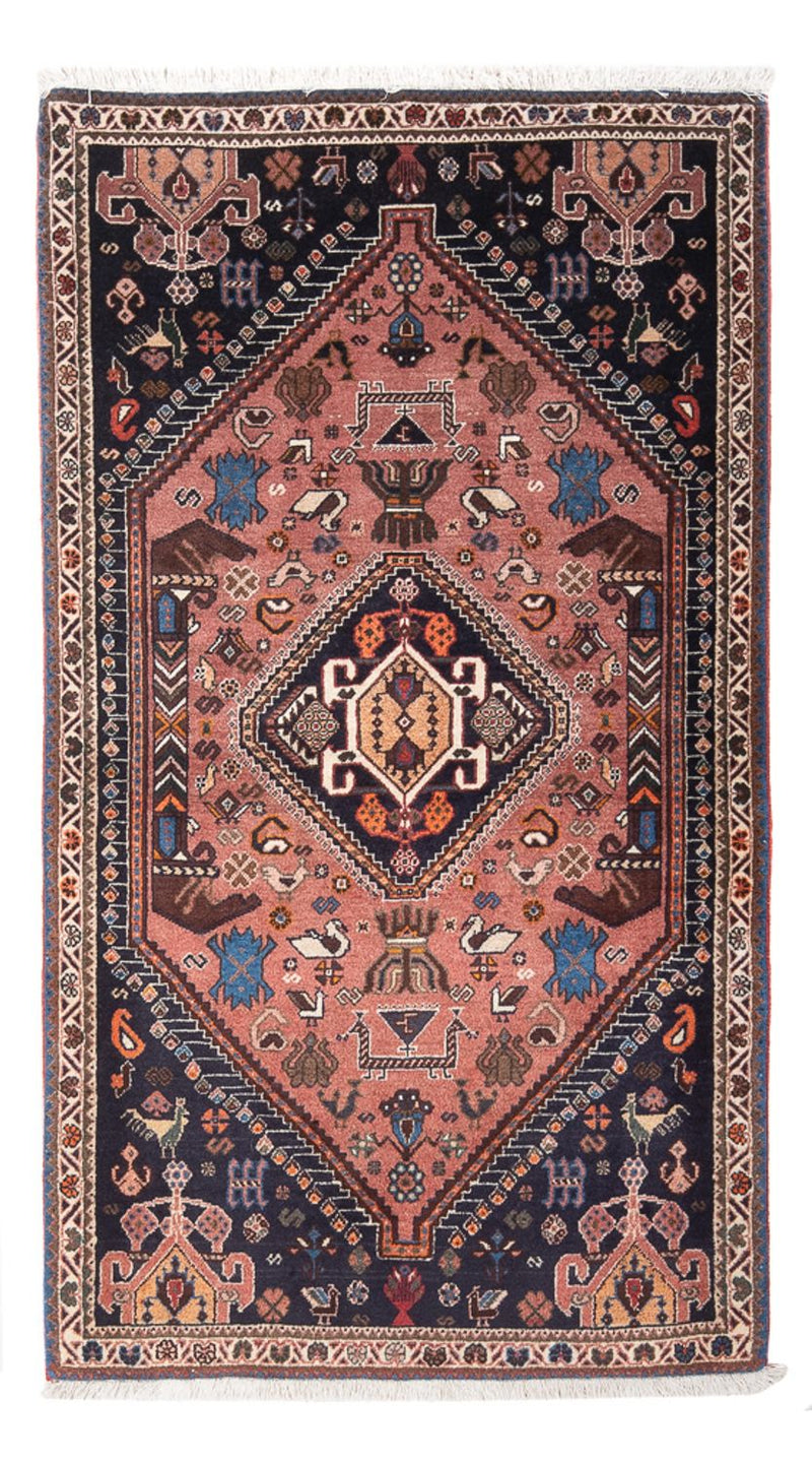 Alfombra persa - Nómada - 150 x 83 cm - rojo