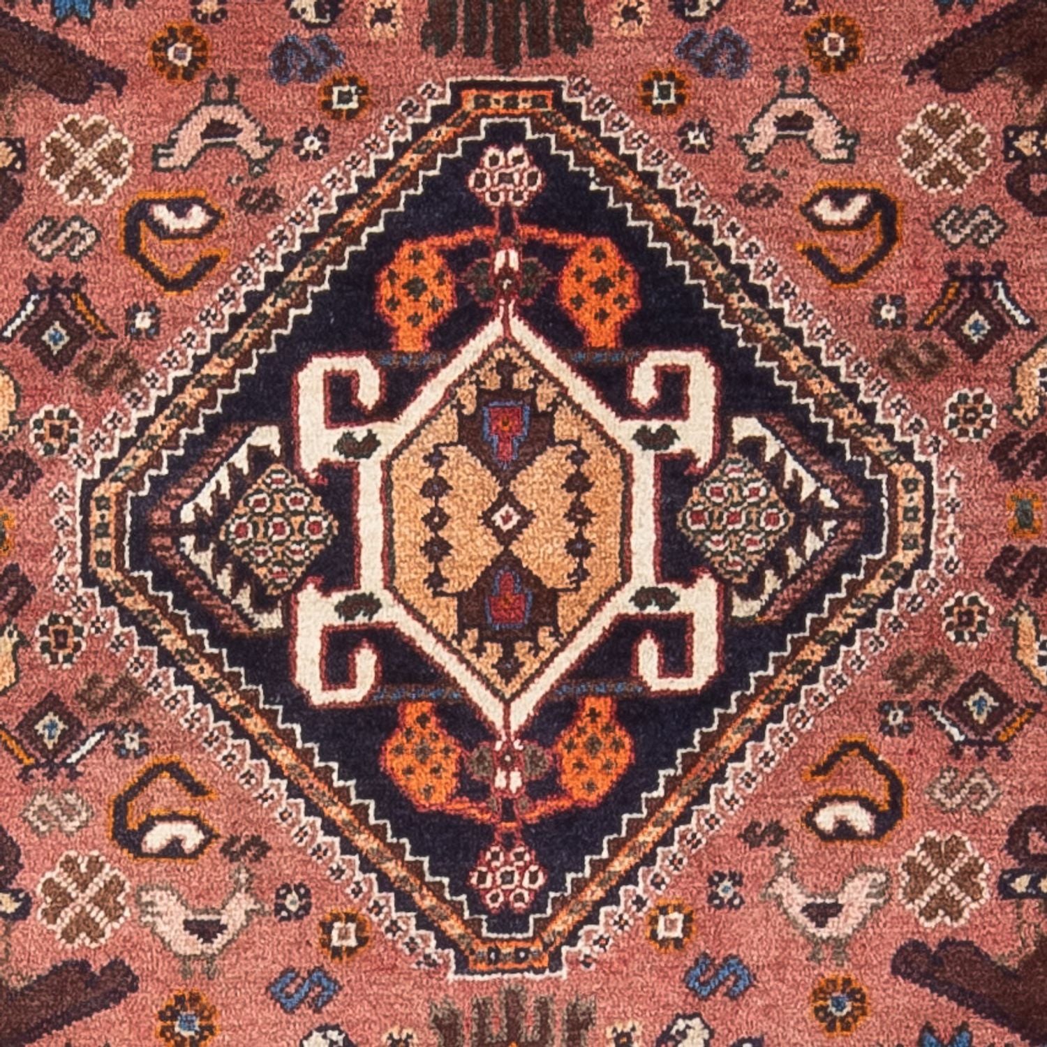 Alfombra persa - Nómada - 150 x 83 cm - rojo