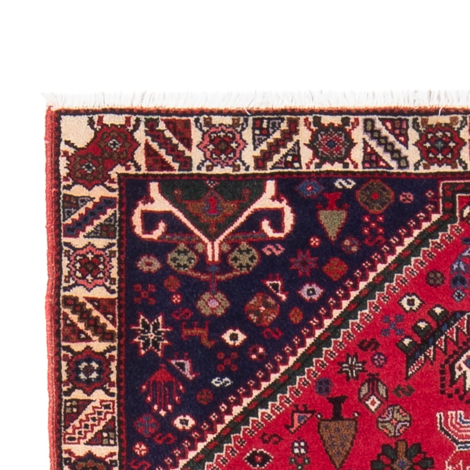 Alfombra persa - Nómada - 158 x 78 cm - rojo