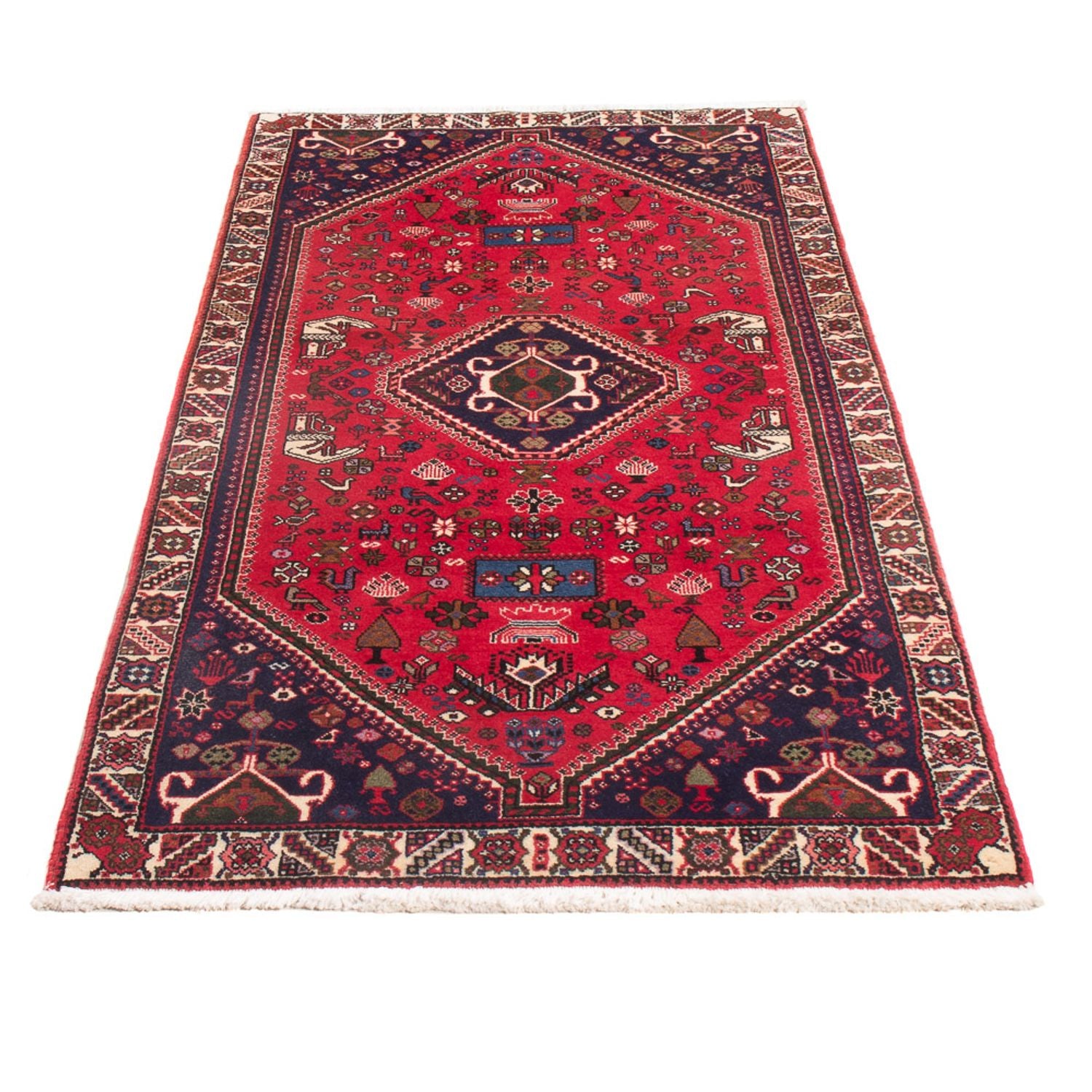 Alfombra persa - Nómada - 158 x 78 cm - rojo