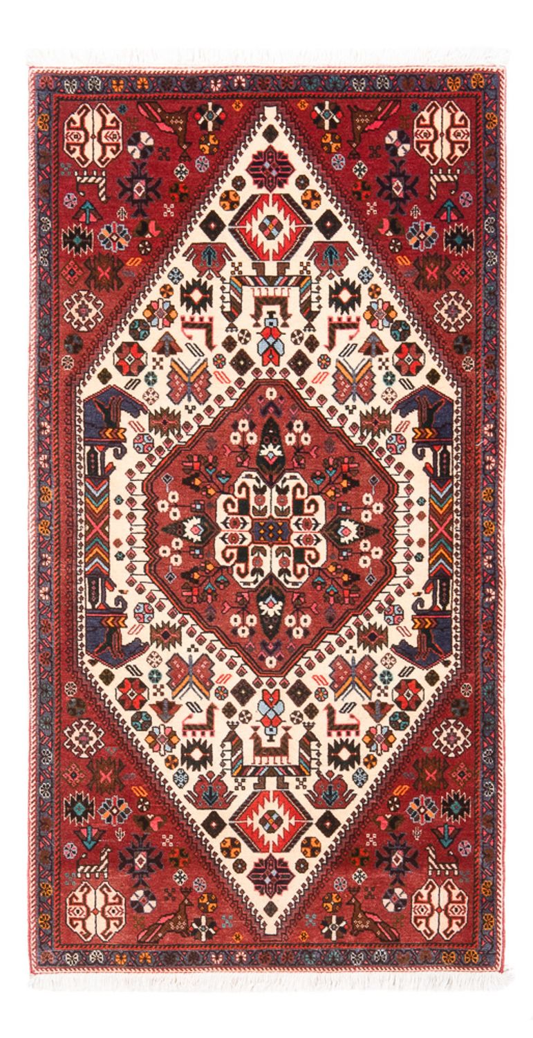 Alfombra persa - Nómada - 150 x 73 cm - crema
