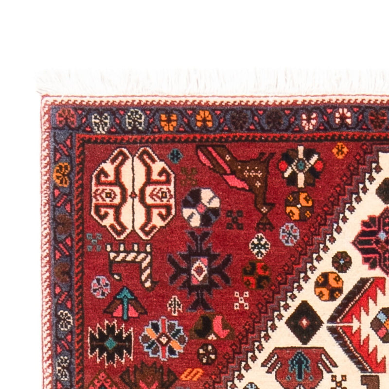 Alfombra persa - Nómada - 150 x 73 cm - crema
