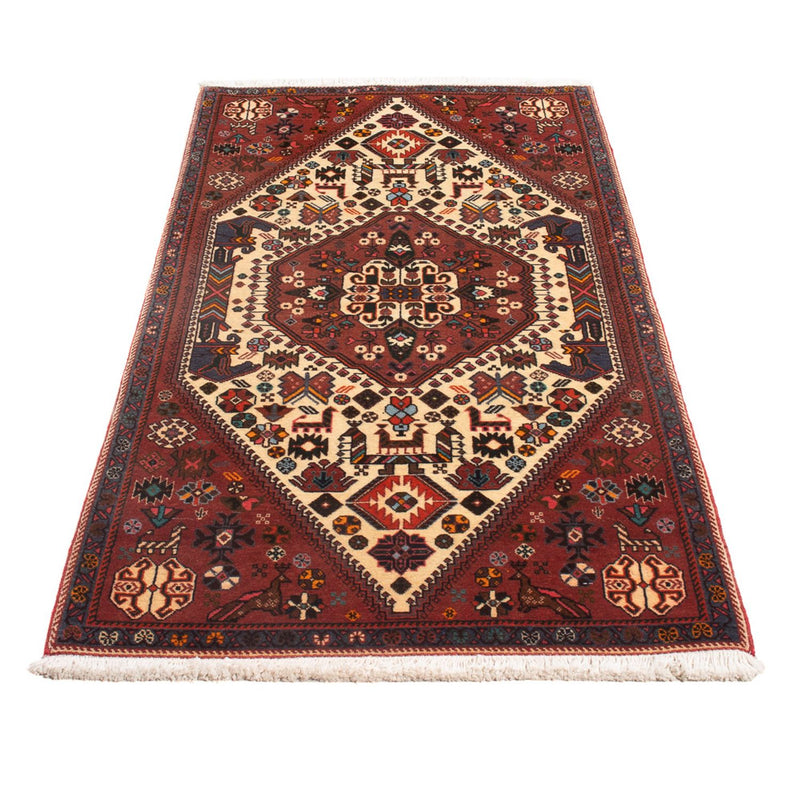 Alfombra persa - Nómada - 150 x 73 cm - crema