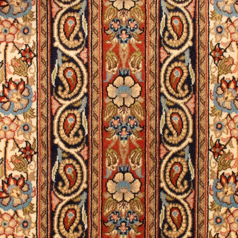 Alfombra de pasillo Alfombra persa - Ghom - 145 x 53 cm - multicolor