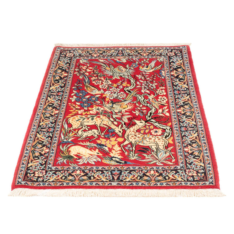 Alfombra Persa - Isfahan - Prima - 110 x 74 cm - rojo