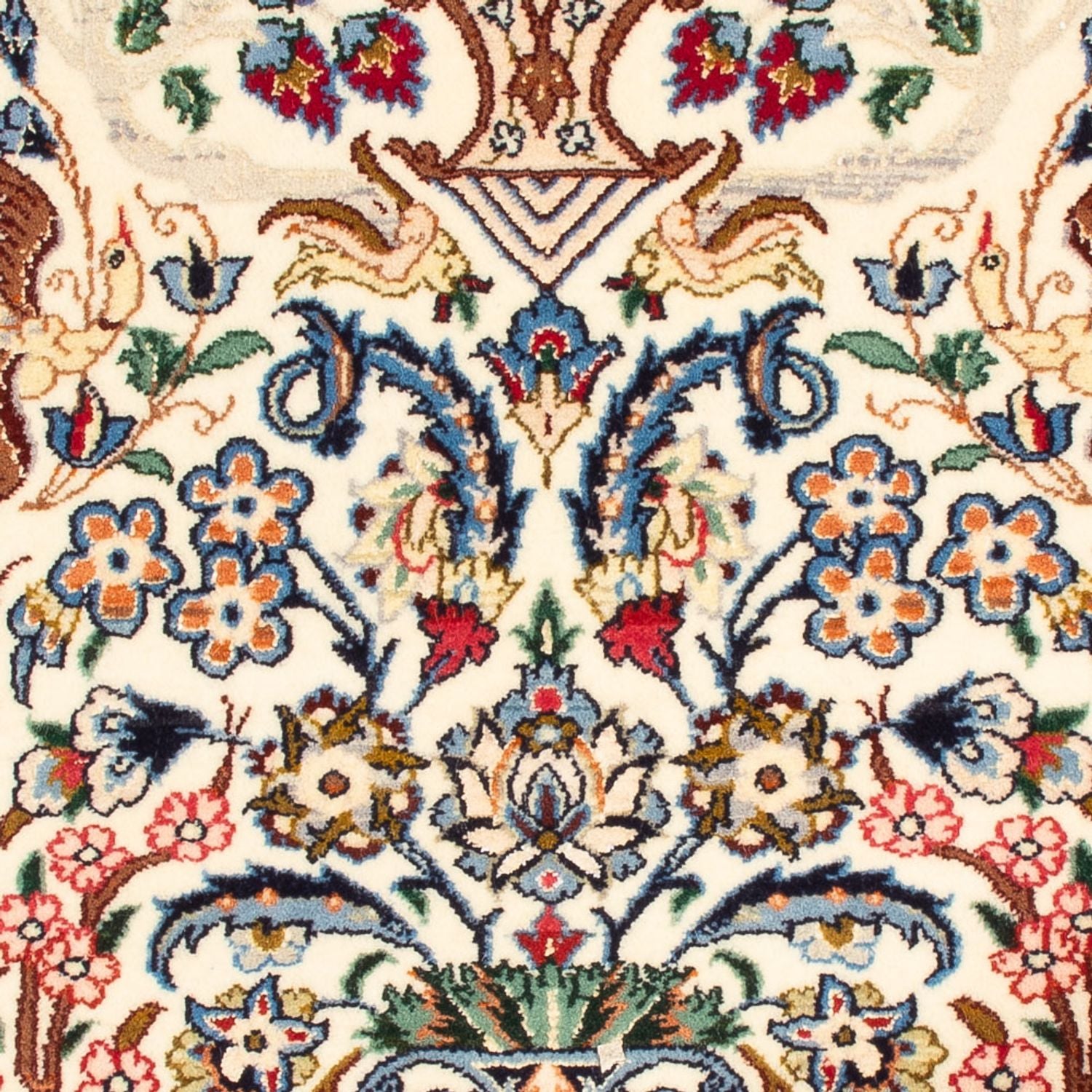 Alfombra Persa - Isfahan - Prima - 100 x 75 cm - crema