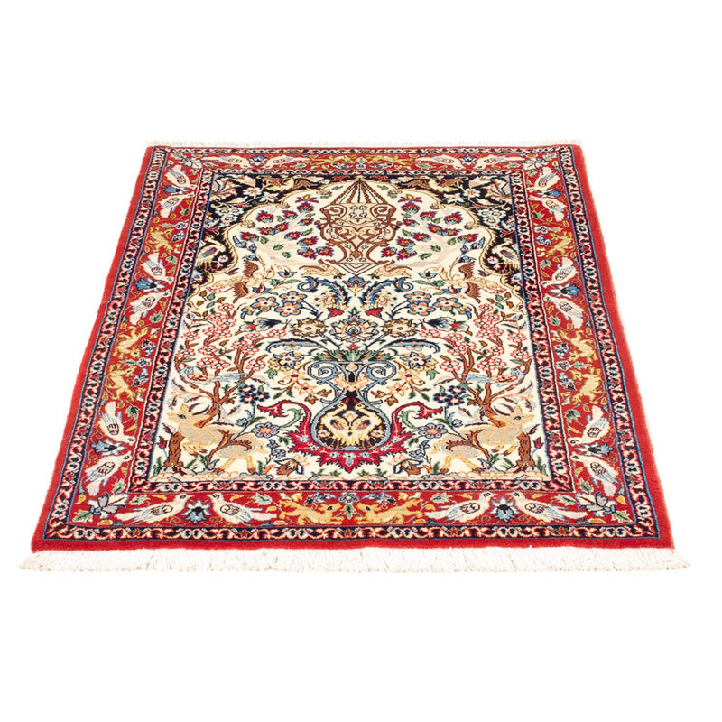 Alfombra Persa - Isfahan - Prima - 100 x 75 cm - crema