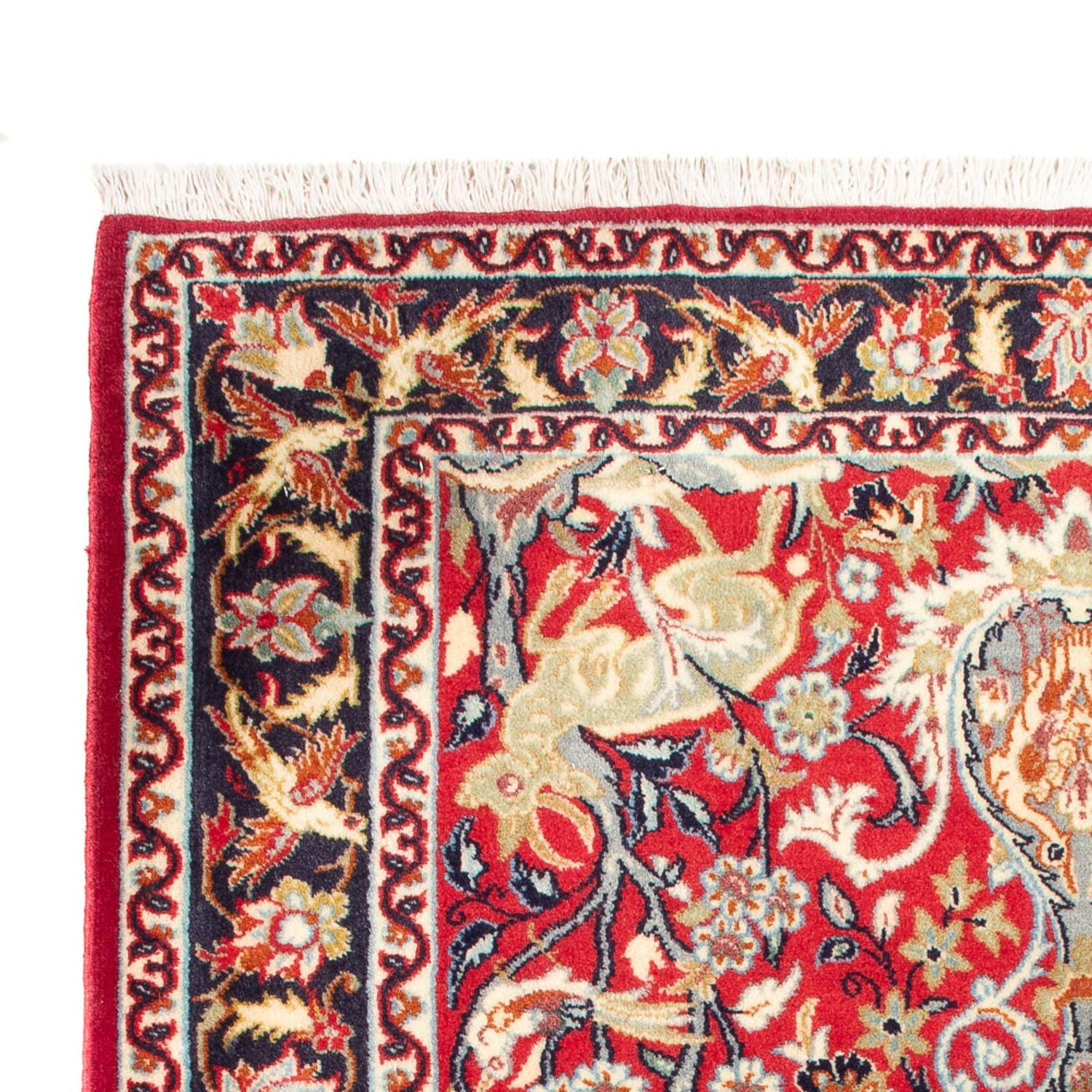 Alfombra Persa - Isfahan - Prima - 105 x 77 cm - rojo