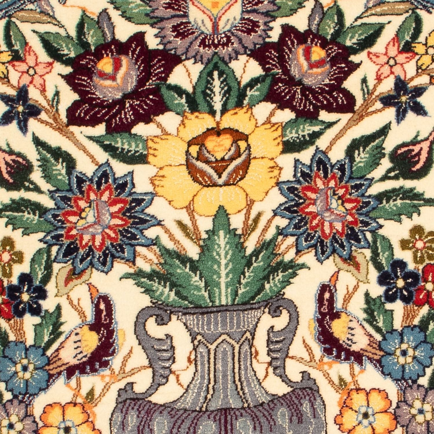 Alfombra Persa - Isfahan - Prima - 97 x 70 cm - crema