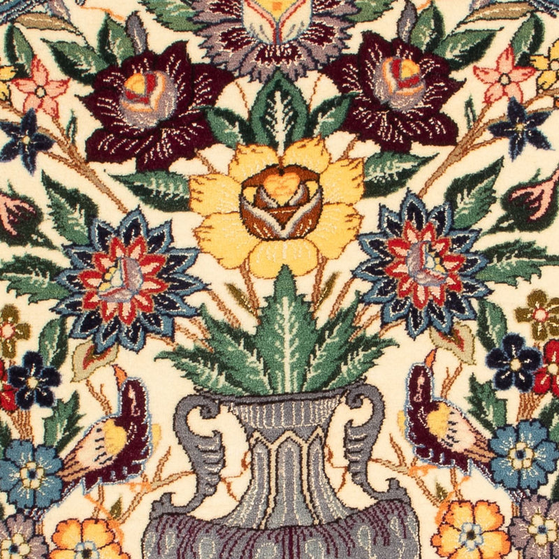 Alfombra Persa - Isfahan - Prima - 97 x 70 cm - crema