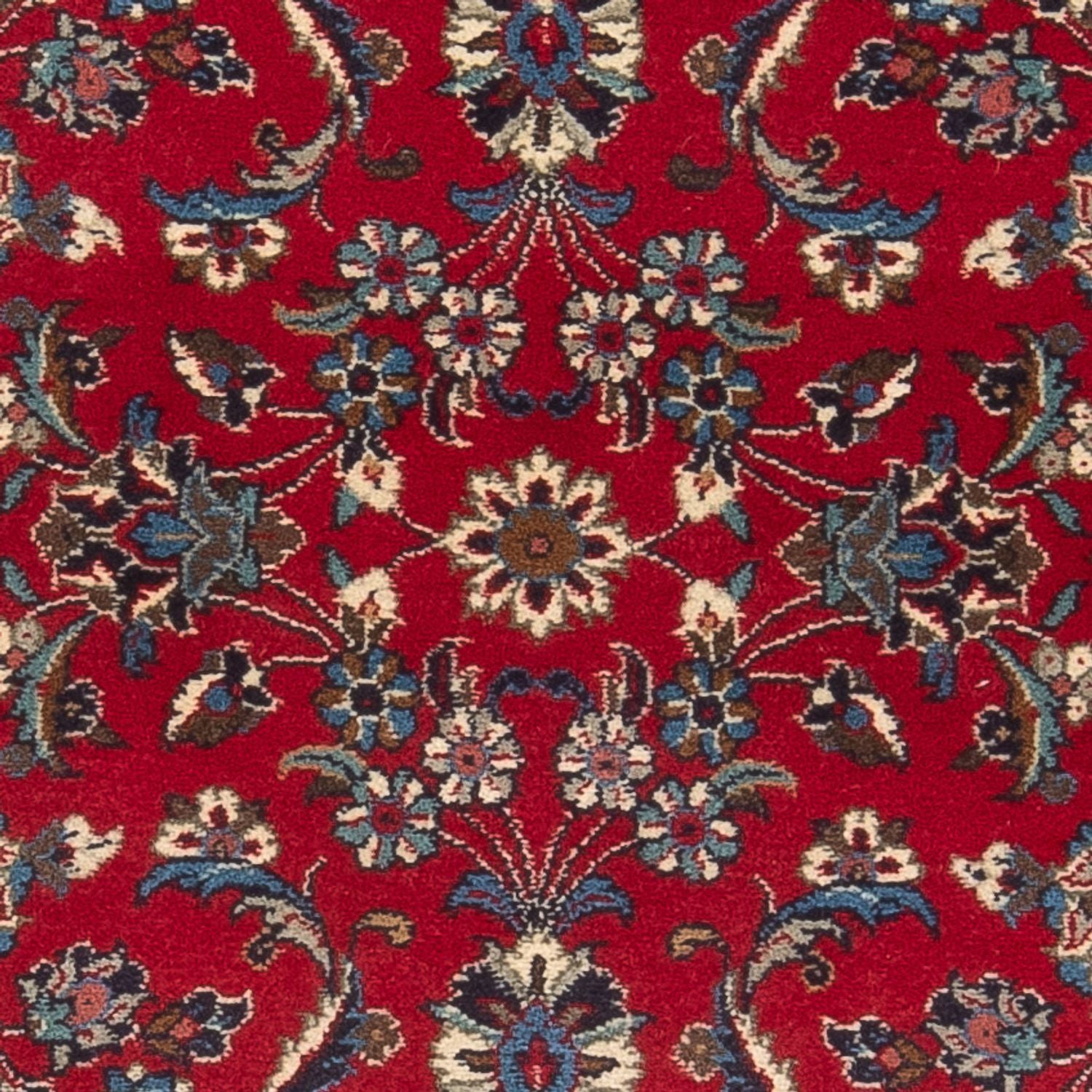 Alfombra de pasillo Alfombra persa - Keshan - 154 x 73 cm - rojo