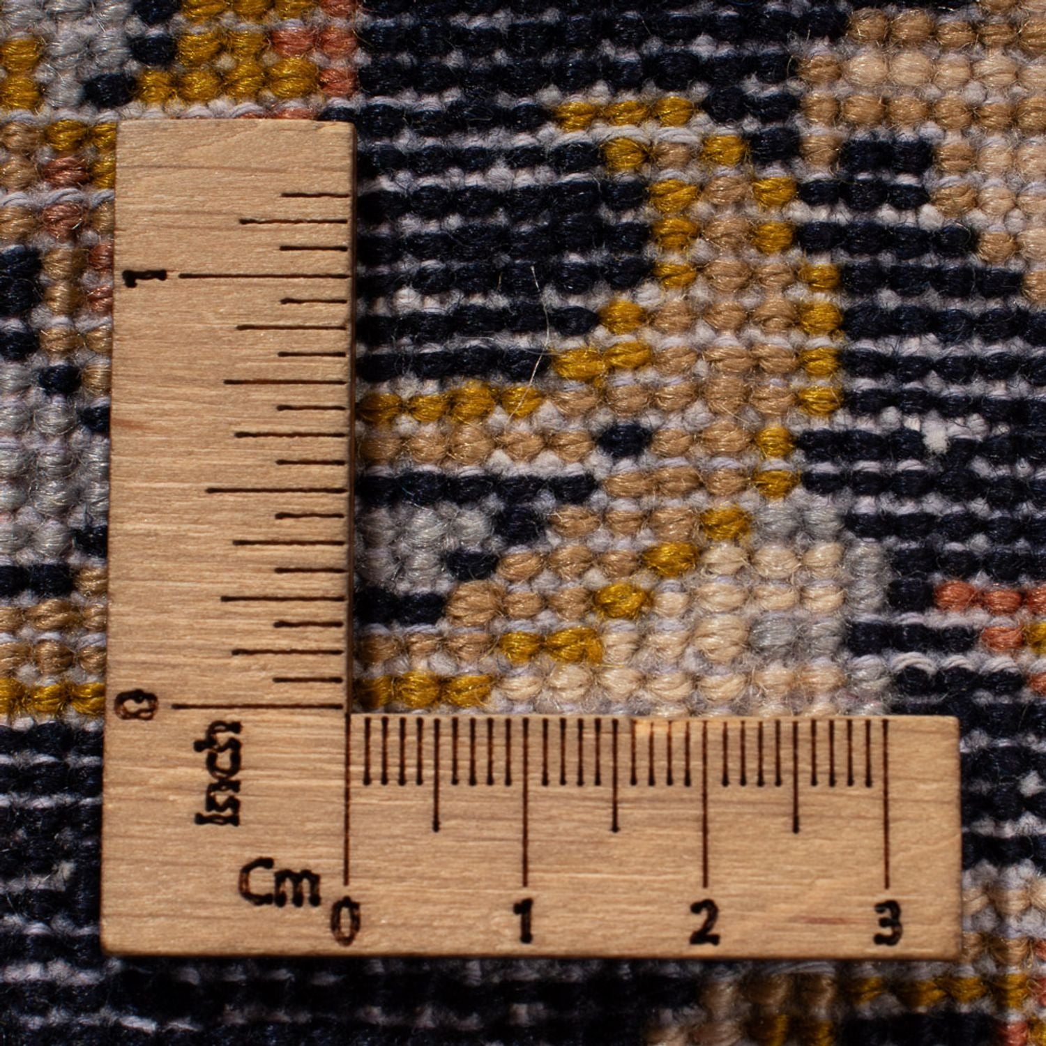 Alfombra persa - Keshan - 408 x 292 cm - azul oscuro