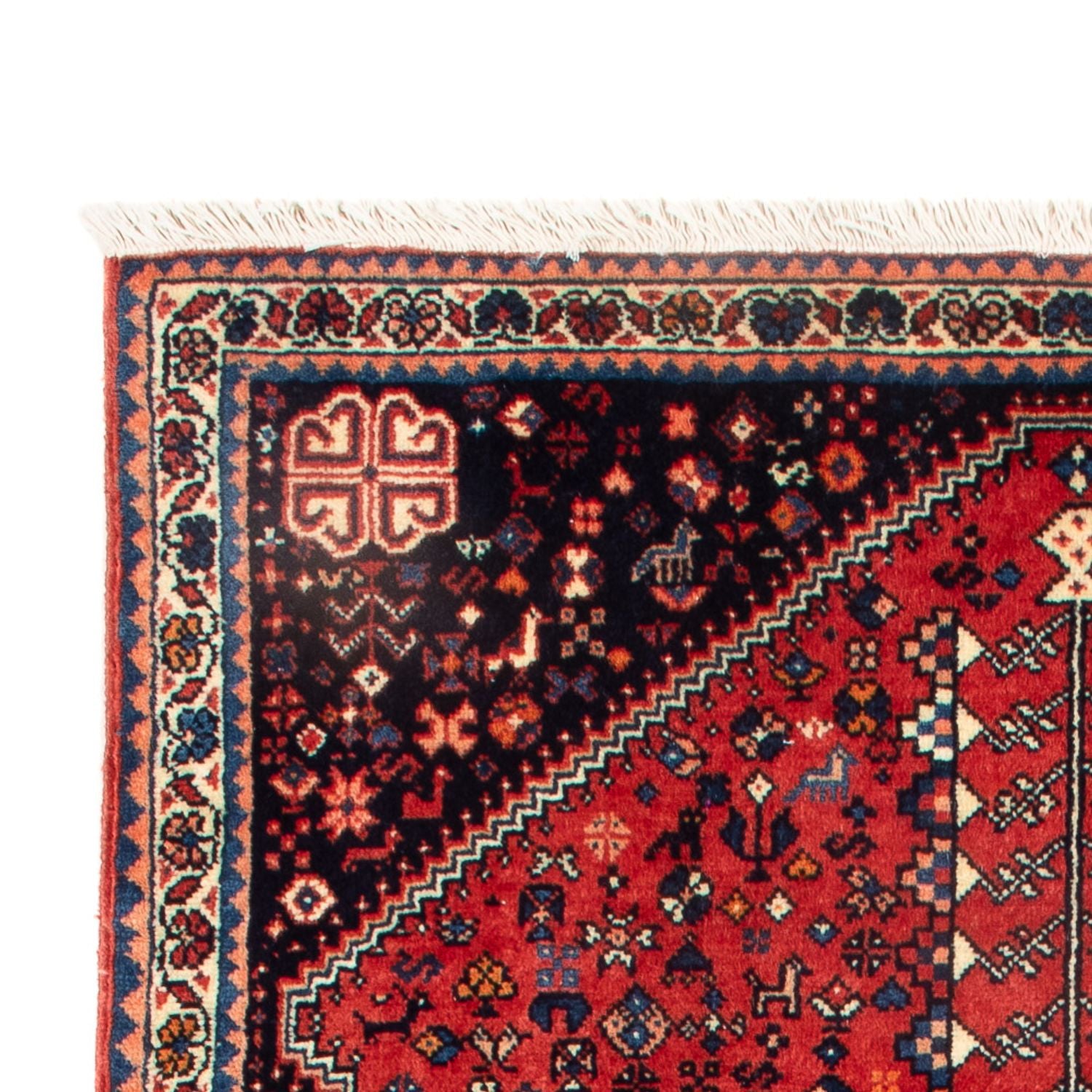 Alfombra Gabbeh - Persa Kashkuli - 125 x 80 cm - rojo