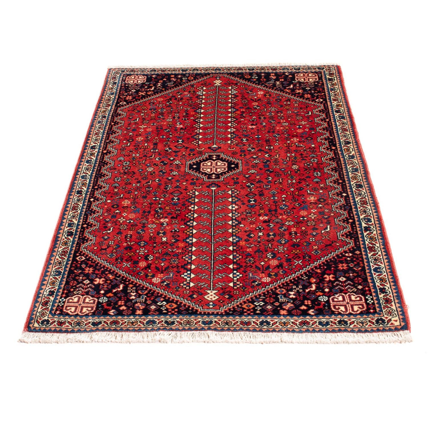 Alfombra Gabbeh - Persa Kashkuli - 125 x 80 cm - rojo