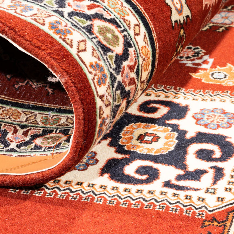 Alfombra de pasillo Alfombra Gabbeh - Persa Kashkuli - 198 x 86 cm - rojo