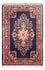 Alfombra persa - Clásica - 100 x 67 cm - azul oscuro