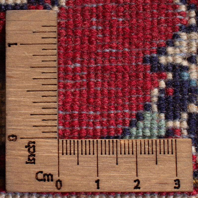 Alfombra persa - Keshan - 135 x 70 cm - rojo