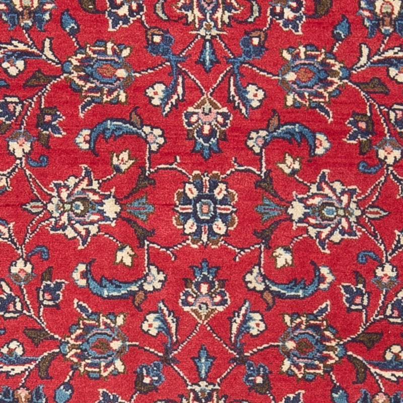 Alfombra persa - Keshan - 146 x 72 cm - rojo