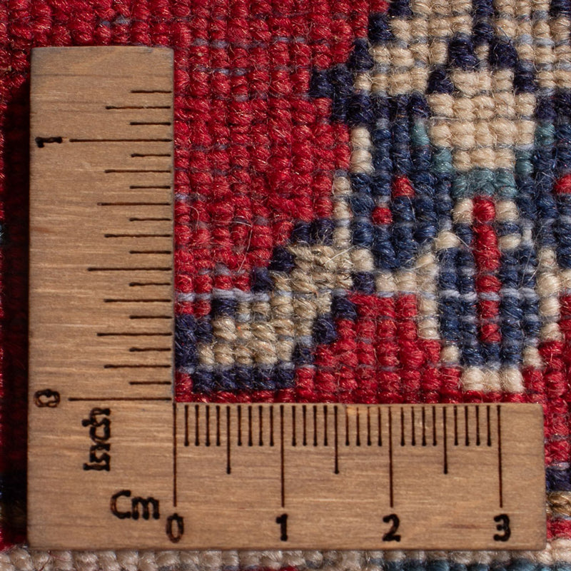 Alfombra persa - Keshan - 146 x 72 cm - rojo