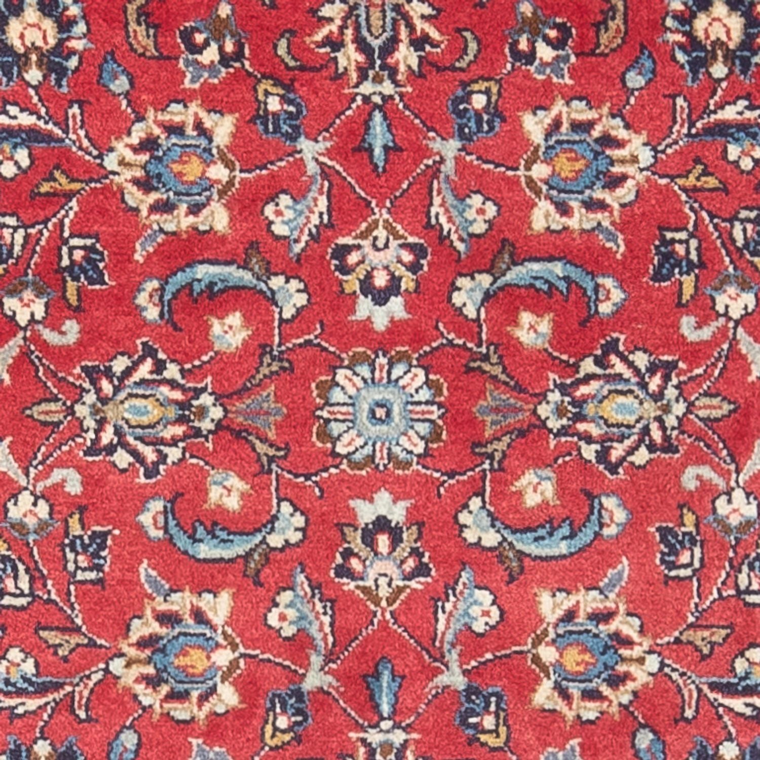Alfombra persa - Keshan - 140 x 74 cm - rojo