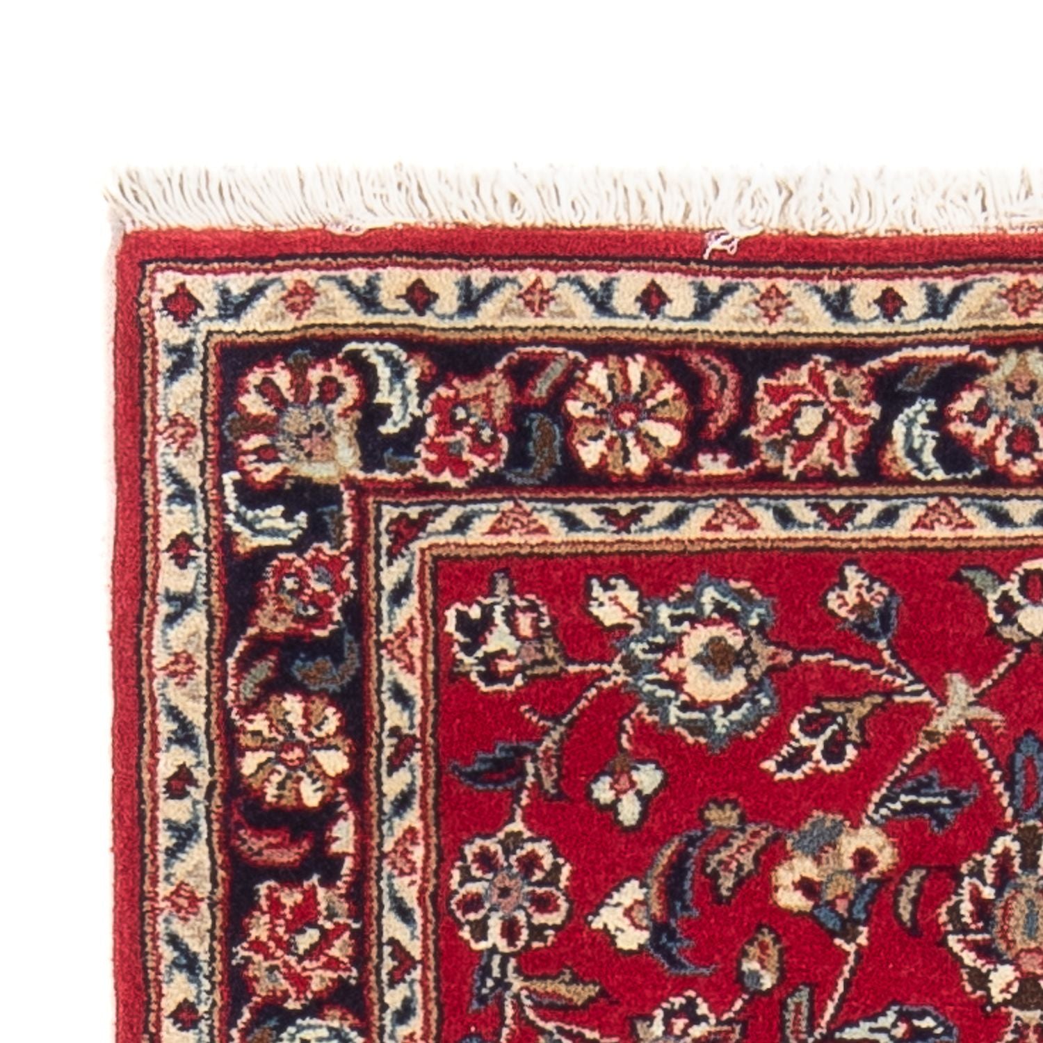 Alfombra persa - Keshan - 130 x 70 cm - rojo
