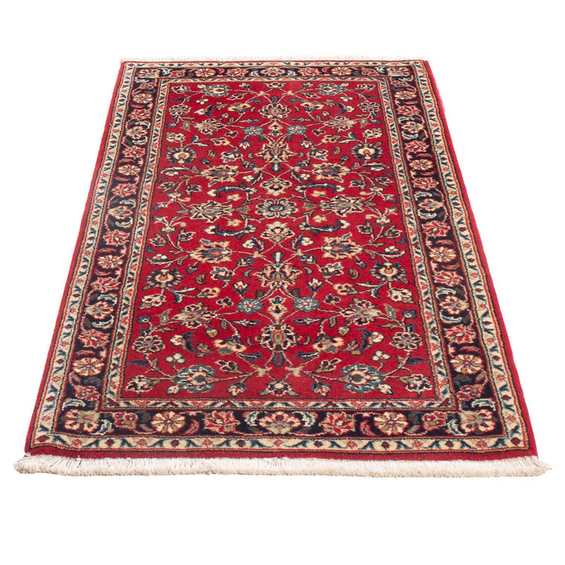 Alfombra persa - Keshan - 130 x 70 cm - rojo