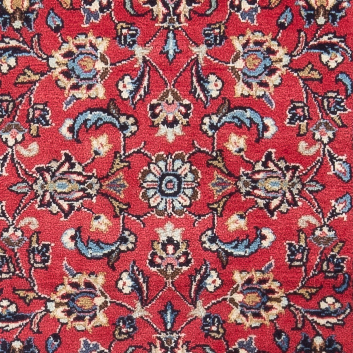 Alfombra persa - Keshan - 142 x 68 cm - rojo
