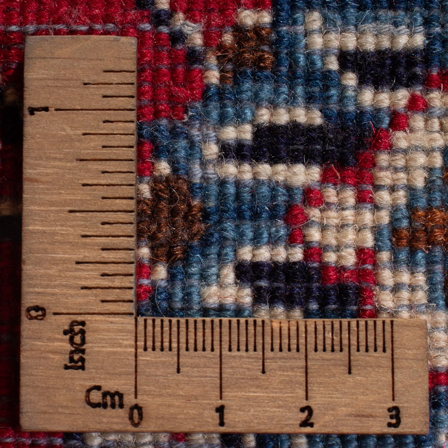 Alfombra persa - Keshan - 142 x 68 cm - rojo