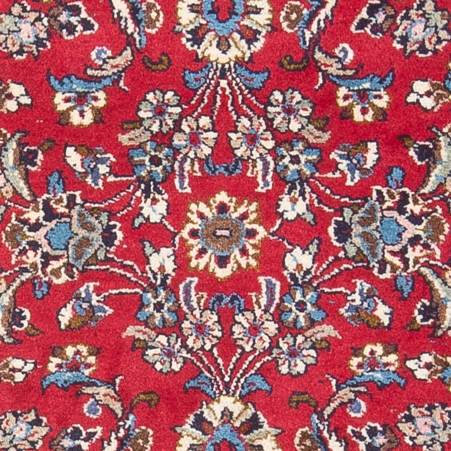 Alfombra persa - Keshan - 130 x 67 cm - rojo