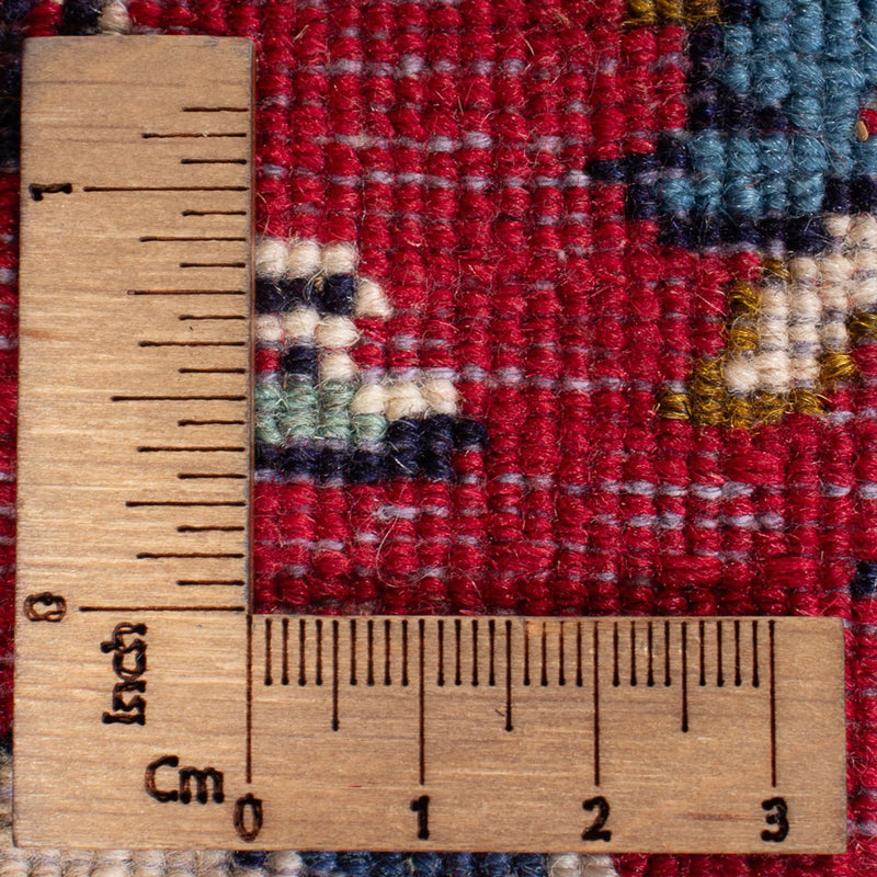 Alfombra persa - Keshan - 130 x 67 cm - rojo