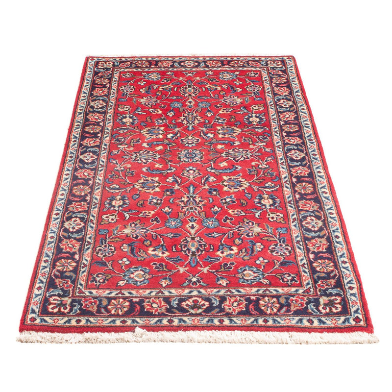 Alfombra persa - Keshan - 138 x 68 cm - rojo