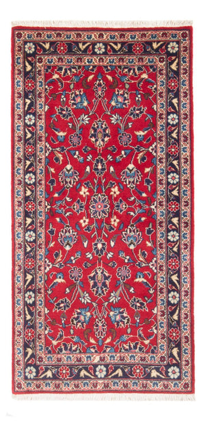 Alfombra de pasillo Alfombra persa - Keshan - 155 x 70 cm - rojo