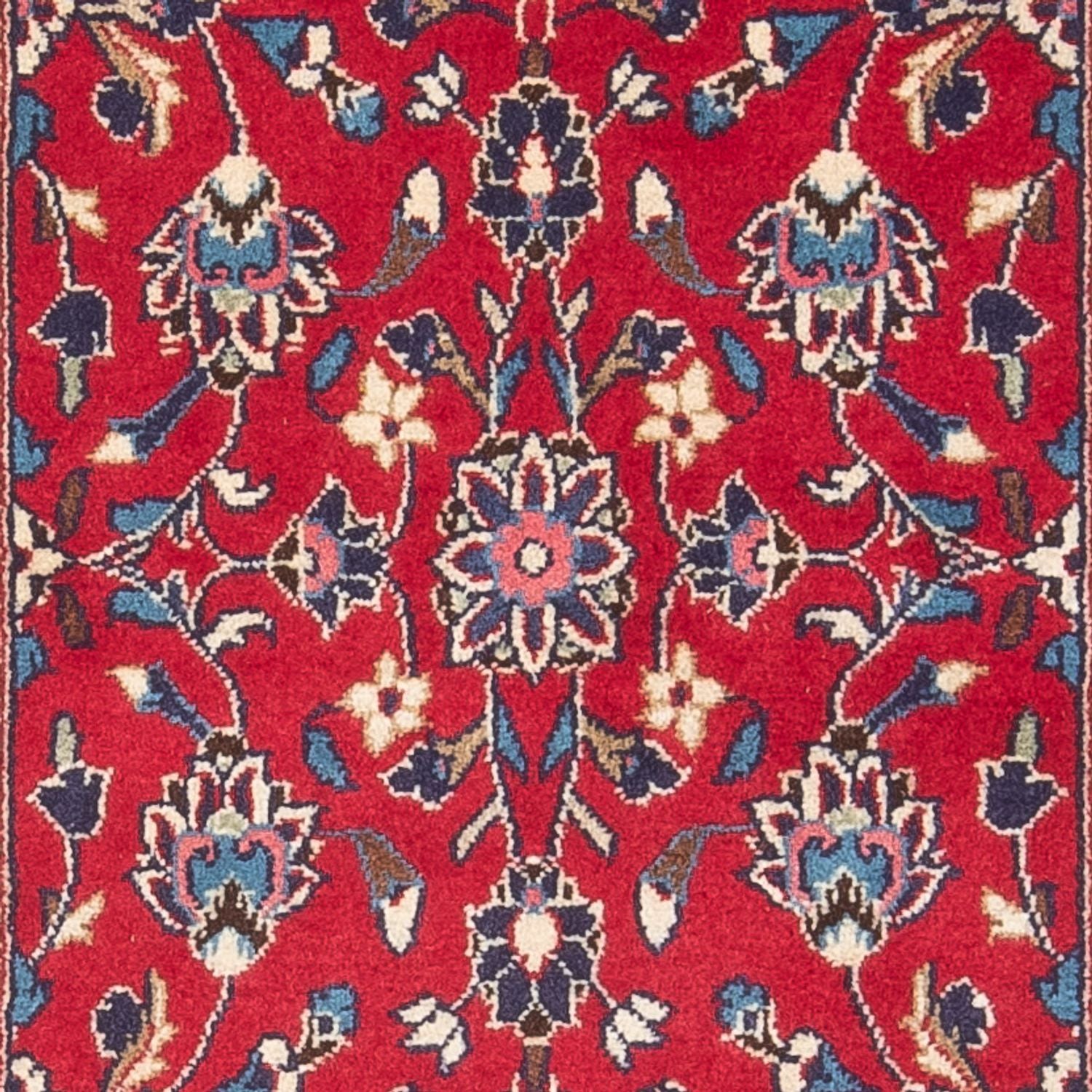 Alfombra de pasillo Alfombra persa - Keshan - 155 x 70 cm - rojo