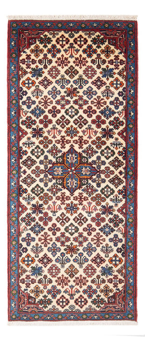 Alfombra de pasillo Alfombra persa - Nómada - 165 x 65 cm - crema