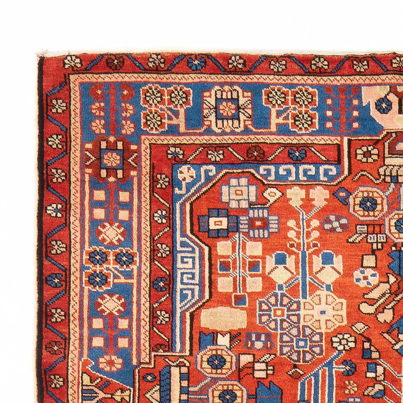Alfombra persa - Nómada - 201 x 149 cm - rojo